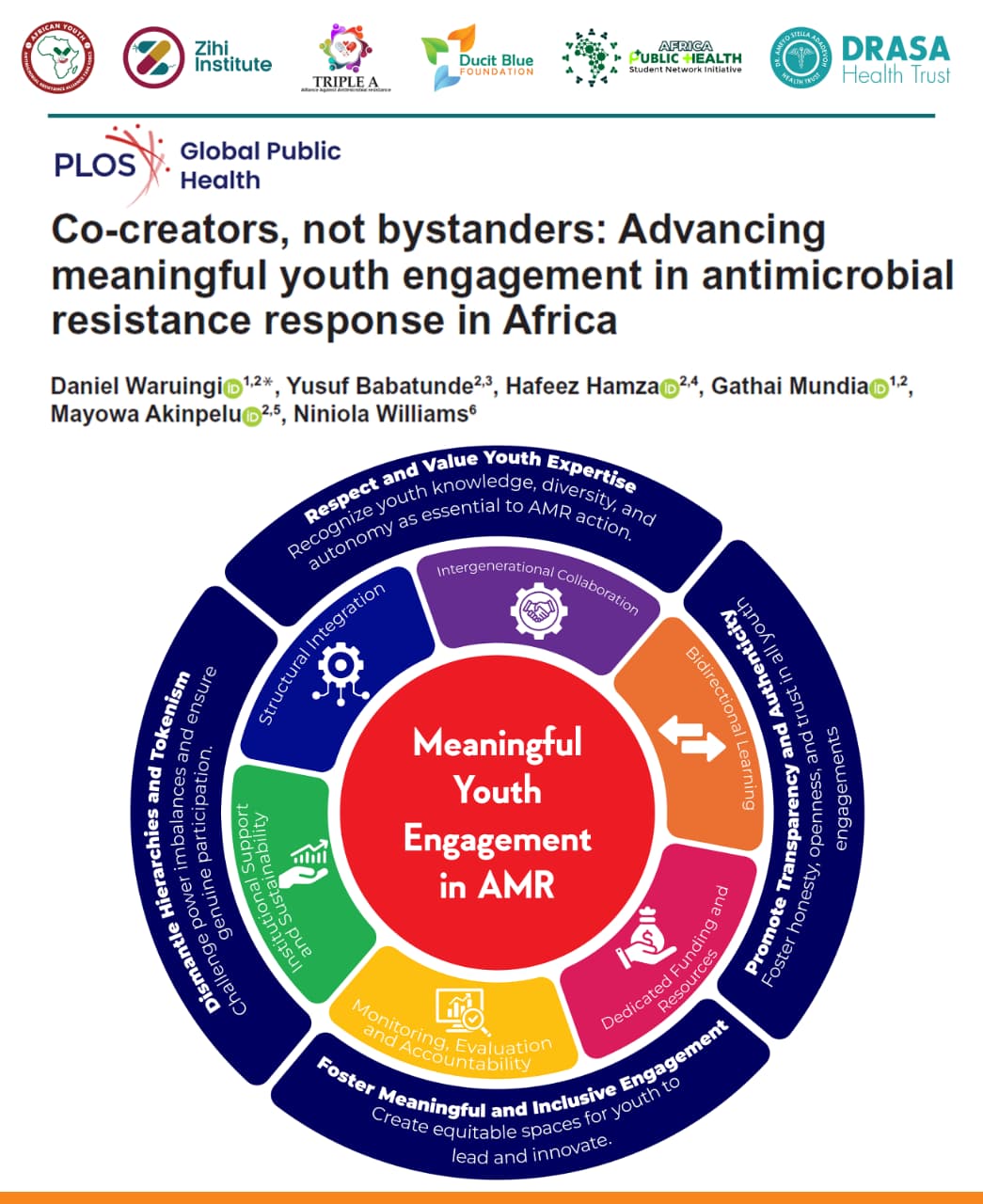 Co-creators, not bystanders: Advancing meaningful youth engagement in antimicrobial resistance response in Africa
